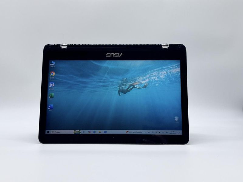 Фото Ноутбук - трансформер ASUS Q304UAK 2-in-1 13.3" Сенсорний FHD IPS (1920*1080) Intel&reg;Core i5-7200U (2,5 GHz up to 3,1 GHz) 4 потоки DDR4 8 GB HDD 128 GB Intel&reg; HD Graphics 620 ( Вживаний ) GBNOCX12K447459,