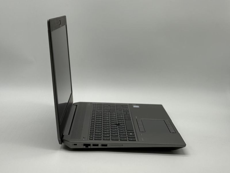 Фото Ноутбук HP ZBook 15 G6 15,6 FHD IPS (1920*1080) Intel&reg; Core i7-9750H (2,6 GHz up to 4,5 GHz) 6 ядер 12 потоків DDR4 32 GB SSD 512 GB Intel&reg;UHD Graphics 630 + NVIDIA Quadro T1000 4GB (Вживаний) 2TK0330C6B-1,