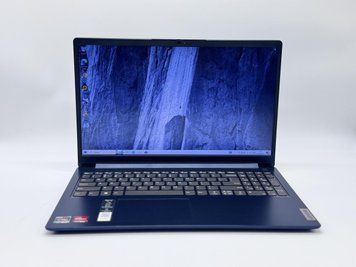 Фото Ноутбук Lenovo IdeaPad 1 15AMN7 15.6" FHD IPS (1920&times;1080) AMD Ryzen&trade; 3 7320U (2,4 GHz up to 4,1 GHz) 4 ядра 8 потоків DDR5 8 GB SSD 256 GB AMD Radeon&trade; 610M (Вживаний) MP2EEM61,