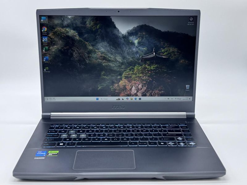 Фото MSI Thin 15 15.6 FHD IPS (1920*1080) 144Hz Intel&reg;Core i5-13420H (3,4 GHz up to 4,6 GHz) 8 ядер 12 потоків DDR4 16 GB SSD 128 GB NVIDIA GeForce RTX 3050 4GB ( Вживаний ) K2403N0182301,