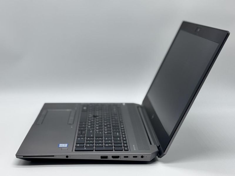 Фото Ноутбук HP ZBook 15 G6 15.6 FHD IPS (1920*1080) Intel&reg;Core i7-9850H (2,6 GHz up to 4,6 GHz) 6 ядер 12 потоків DDR4 16 GB SSD 128 GB Nvidia Quadro T1000 4GB ( Вживаний ) 2TK0350QZH,