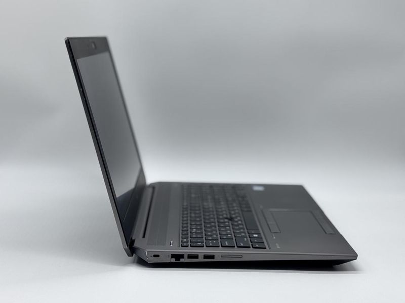 Фото Ноутбук HP ZBook 15 G6 15.6 FHD IPS (1920*1080) Intel&reg;Core i7-9850H (2,6 GHz up to 4,6 GHz) 6 ядер 12 потоків DDR4 16 GB SSD 128 GB Nvidia Quadro T1000 4GB ( Вживаний ) 2TK0350QZH,
