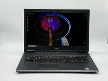 Фото Ноутбук Dell Precision 7730 17.3" FHD IPS (1920*1080) Intel&reg; Core i7-8850H (2,6 GHz up to 4,3 GHz) 6 ядер 12 потоків DDR4 32 GB SSD 512 GB Intel&reg; UHD Graphics 630 + NVIDIA QUADRO P4200 8GB ( Вживаний ) JHRT1R2-1,