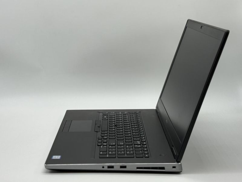 Фото Ноутбук Dell Precision 7740 17.3" FHD IPS (1920*1080) Intel&reg; Core i5-9400H (2,5 GHz up to 4,3 GHz) 4 ядра 8 потоків DDR4 8 GB SSD 512 GB Intel&reg; UHD Graphics 630 + NVIDIA QUADRO RTX 3000 6 GB ( Вживаний ) C54WD43-1,