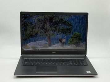 Фото Ноутбук Dell Precision 7750 17.3" FHD IPS (1920*1080) Intel&reg; Core i7-10850H (2,7 GHz up to 5,1 GHz) 6 ядер 12 потоків DDR4 32 GB SSD 512 GB Intel&reg; UHD Graphics + NVIDIA Quadro RTX 3000 6 GB ( Вживаний ) 7QDJWD3,