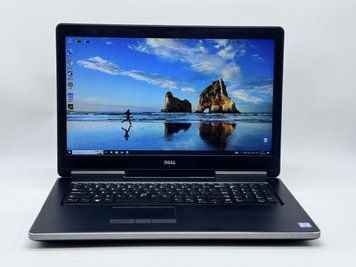Фото Ноутбук Dell Precision 7710 17,3" FHD IPS (1920*1080) Intel&reg; Core&trade; i7-6820HQ (2,7 GHz up to 3,6 GHz) 4 ядра 8 потоків DDR4 16 GB SSD 128 GB	Intel HD Graphics 530 + Nvidia Quadro M3000M 4GB (Вживаний) C8NS5H2,