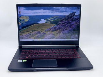 Фото Ноутбук MSI GF63 Thin 10SC 15.6 FHD IPS (1920*1080) Intel&reg;Core i5-10500H (2,5 GHz up to 4,5 GHz) 6 ядер 12 потоків\ DDR5 8 GB SSD 256 GB NVIDIA GeForce GTX 1650 Max-Q 4 GB ( Вживаний ) 21PN037542-03,