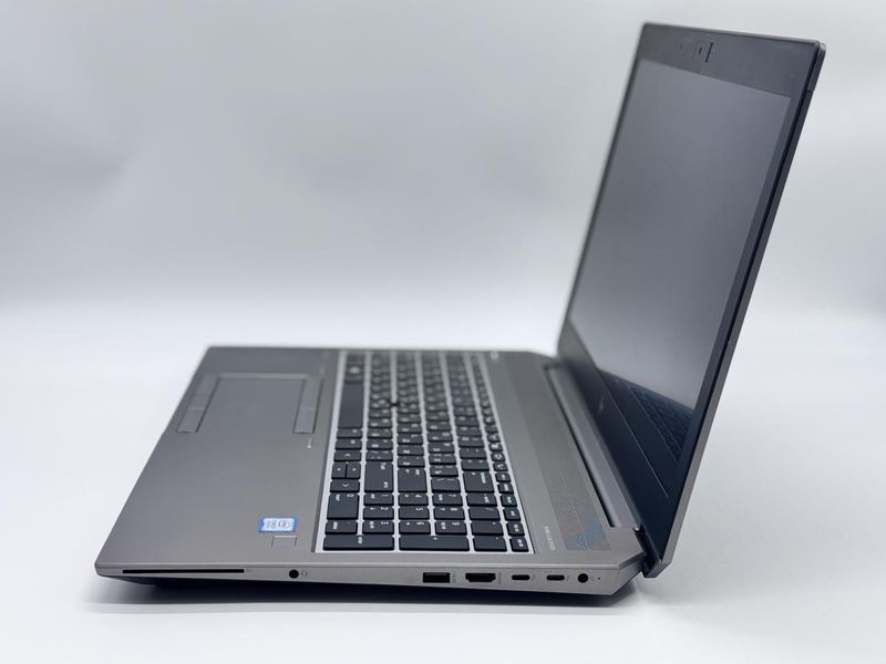 Фото Ноутбук HP ZBook 15 G6 15.6 FHD IPS (1920*1080) Intel&reg;Core i7-9850H (2,6 GHz up to 4,6 GHz) 6 ядер 12 потоків DDR4 16 GB SSD 128 GB Nvidia Quadro T1000 4GB ( Вживаний ) 2TK0350RRC,