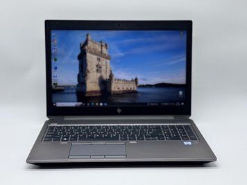 Фото Ноутбук HP ZBook 15 G6 15.6 FHD IPS (1920*1080) Intel&reg;Core i7-9850H (2,6 GHz up to 4,6 GHz) 6 ядер 12 потоків DDR4 16 GB SSD 128 GB Nvidia Quadro T1000 4GB ( Вживаний ) 2TK0350Q86,