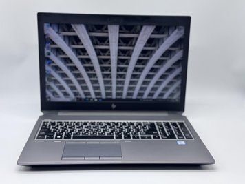 Фото Ноутбук HP ZBook 15 G5 15.6 FHD IPS (1920*1080) Intel&reg;Core i7-8850H (2,6 GHz up to 4,3 GHz) 6 ядер 12 потоків DDR4 16 GB SSD 128 GB Nvidia Quadro P1000 4GB ( Вживаний ) 5CD9075SN9,