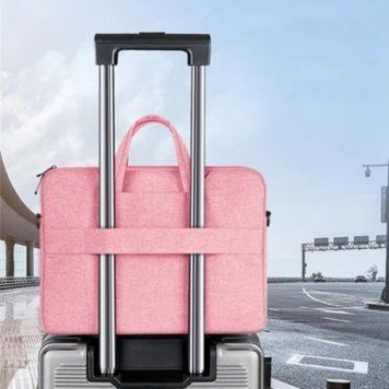 Фото Сумка для ноутбука Dux Ducis LBJB Shoulder Bag for 14"-15.4" (Pink) 86i-8c8,