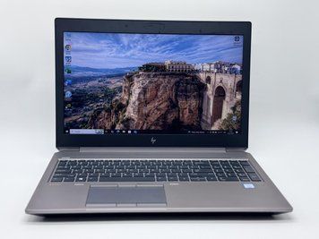 Фото Ноутбук HP ZBook 15 G6 15.6 FHD IPS (1920*1080) Intel&reg;Core i7-9850H (2,6 GHz up to 4,6 GHz) 6 ядер 12 потоків DDR4 16 GB SSD 128 GB Nvidia Quadro T1000 4GB ( Вживаний ) 2TK0350R21,