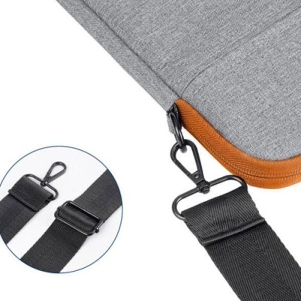 Фото Сумка для ноутбука Dux Ducis LBJC Shoulder Bag for 15.5"-16" (Light Grey) 512-cba,