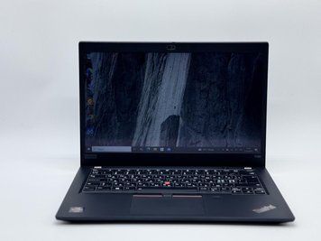 Фото Ноутбук Lenovo ThinkPad X395 13,3" сенсорний FHD IPS (1920*1080) AMD Ryzen 5 Pro 3500U (2,1 GHz up to 3,7 GHz) 4 ядра 8 потоків DDR4 16 GB SSD 256 GB AMD Radeon Vega 8 (Вживаний) PC1EQ3A8,