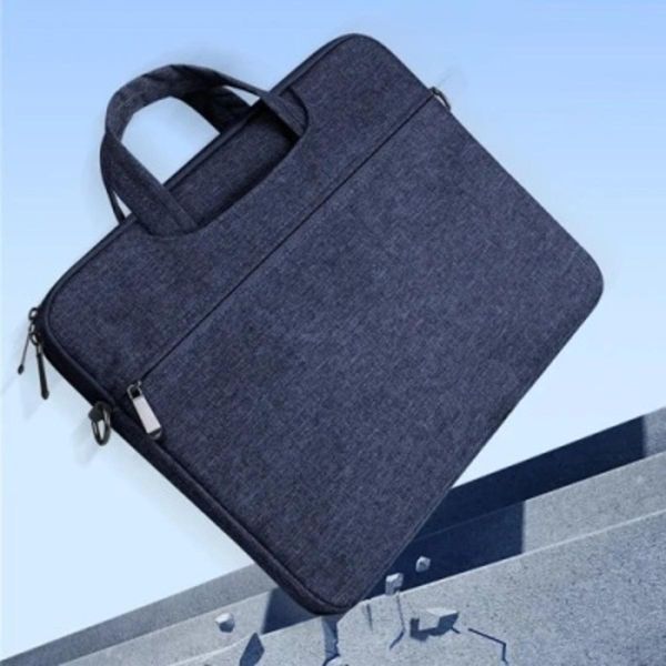 Фото Сумка для ноутбука Dux Ducis LBJB Shoulder Bag for 15.5"-16" (Navy Blue) 894-068,