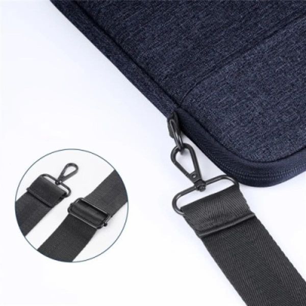 Фото Сумка для ноутбука Dux Ducis LBJB Shoulder Bag for 15.5"-16" (Navy Blue) 894-068,