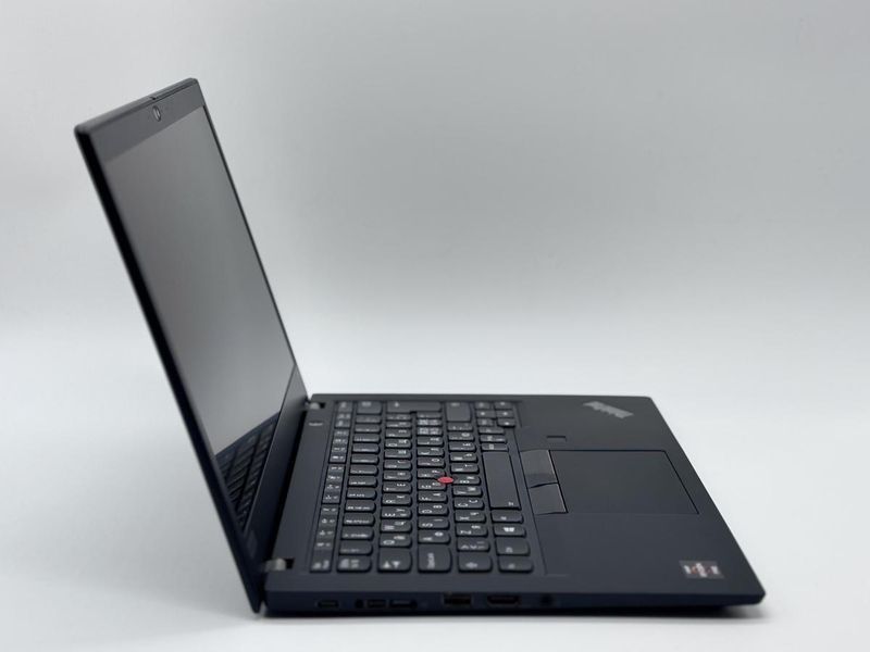 Фото Ноутбук Lenovo ThinkPad X395 13,3" сенсорний FHD IPS (1920*1080) AMD Ryzen 5 Pro 3500U (2,1 GHz up to 3,7 GHz) 4 ядра 8 потоків DDR4 16 GB SSD 256 GB AMD Radeon Vega 8 (Вживаний) PC1EQ3A8,