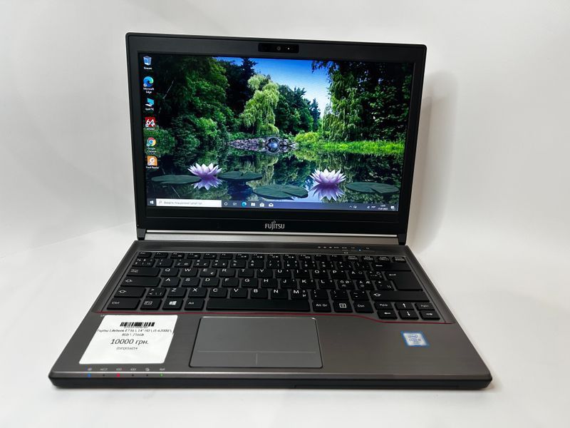 Фото Ноутбук Fujitsu Lifebook E736 13,3" HD TN (1366*768) Intel&reg;Core i5-6200U (2,3 GHz up to 2,8 GHz) 2 ядра 4 потоки DDR4 8 GB SSD 128 GB Intel&reg;HD Graphics 520 (Вживаний) DSEQ016054,